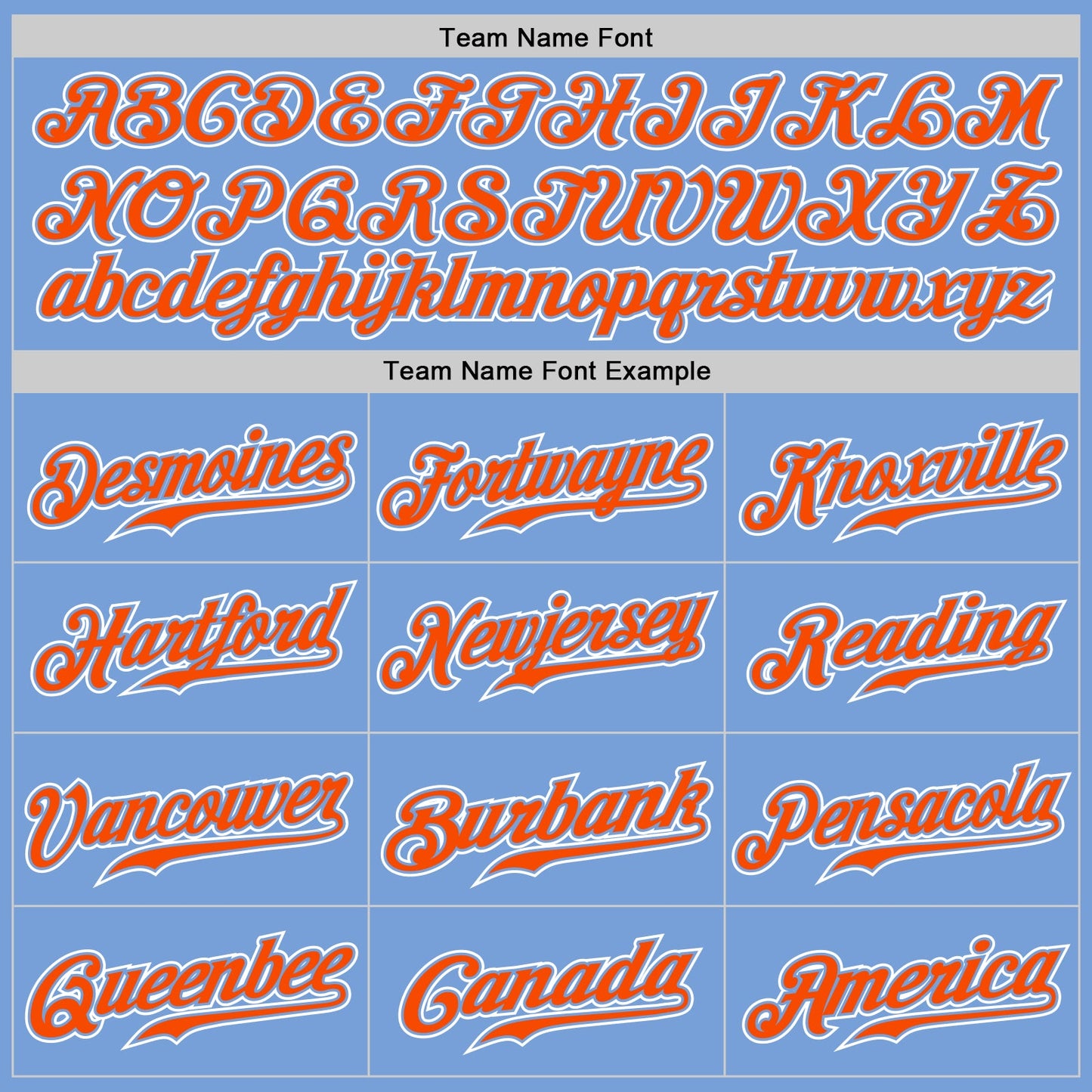 Custom Light Blue Orange-White Authentic Gradient Fashion Baseball Jersey - Sky-Custom