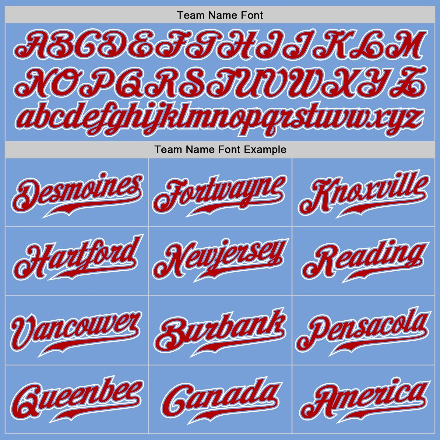 Custom Light Blue Red-White Authentic Gradient Fashion Baseball Jersey - Sky-Custom