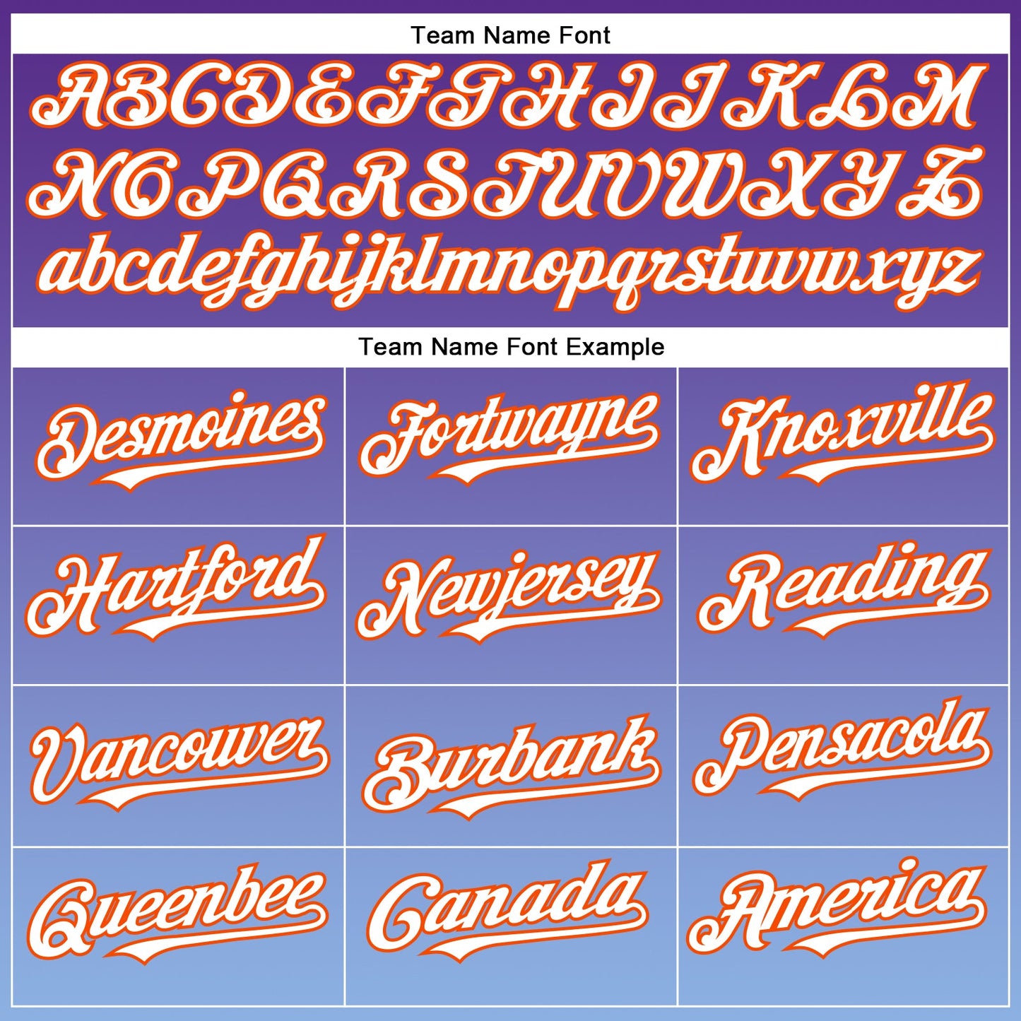Custom Purple White Light Blue-Orange Authentic Fade Fashion Baseball Jersey - Sky-Custom