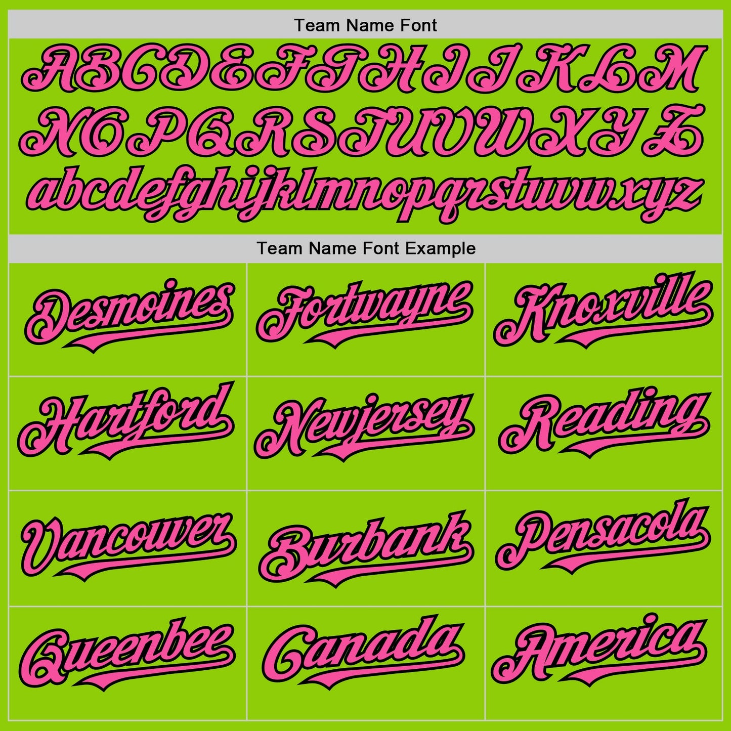 Custom Neon Green Pinstripe Pink-Black Authentic Fade Fashion Baseball Jersey - Sky-Custom
