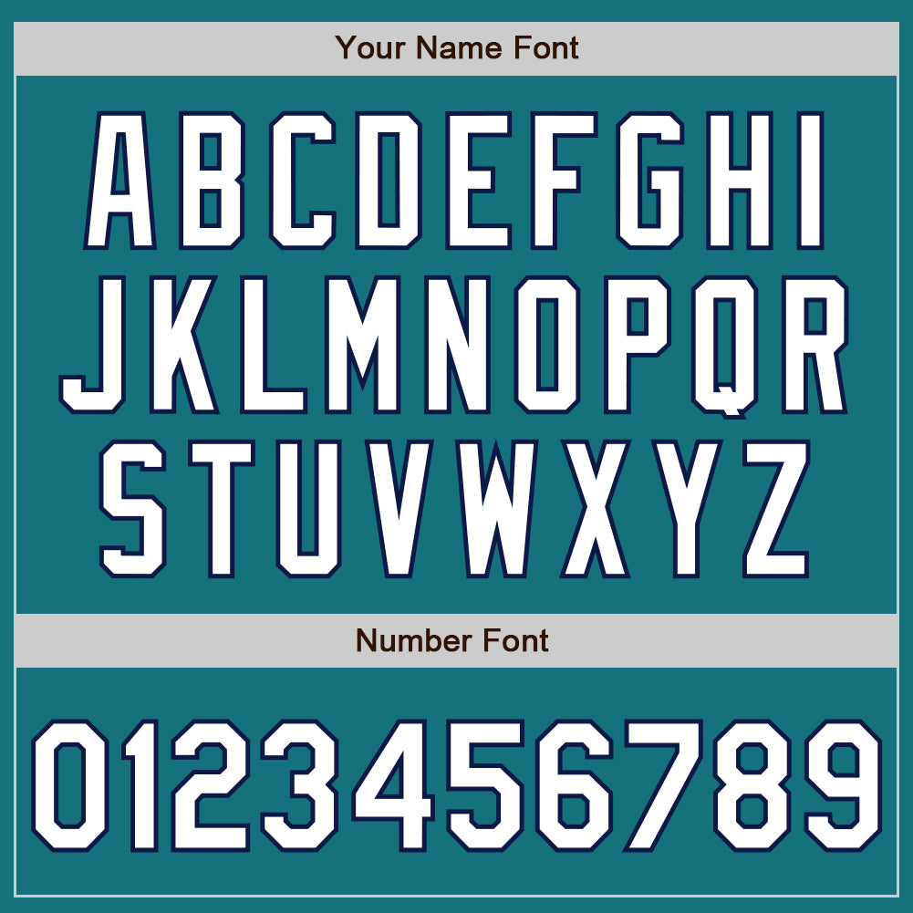 Custom Teal Pinstripe White-Navy Authentic Fade Fashion Baseball Jersey - Sky-Custom