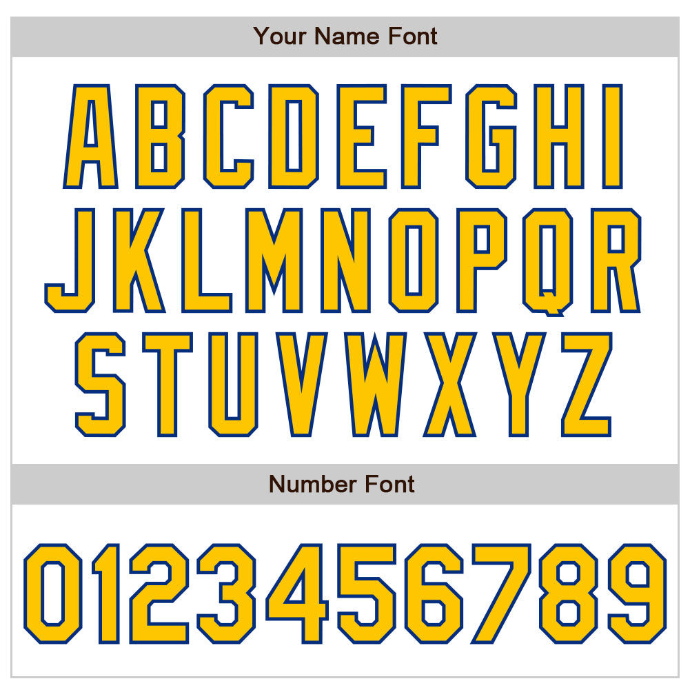 Custom White Pinstripe Yellow-Royal Authentic Fade Fashion Baseball Jersey - Sky-Custom