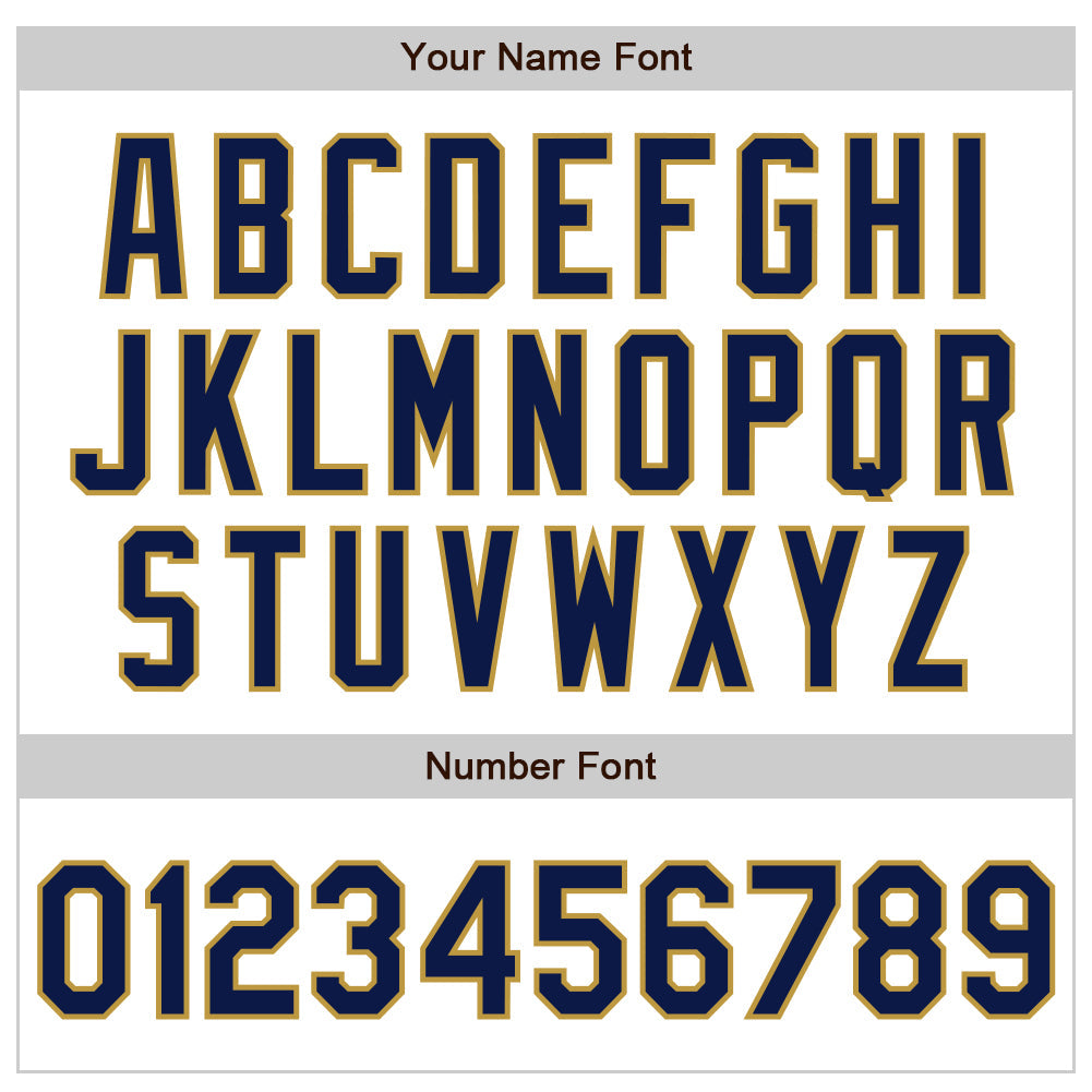 Custom White Pinstripe Navy-Old Gold Authentic Fade Fashion Baseball Jersey - Sky-Custom