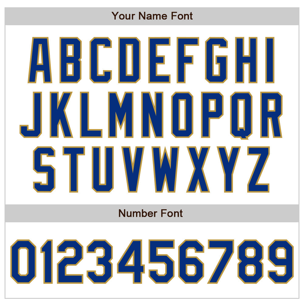 Custom White Pinstripe Royal-Old Gold Authentic Fade Fashion Baseball Jersey - Sky-Custom