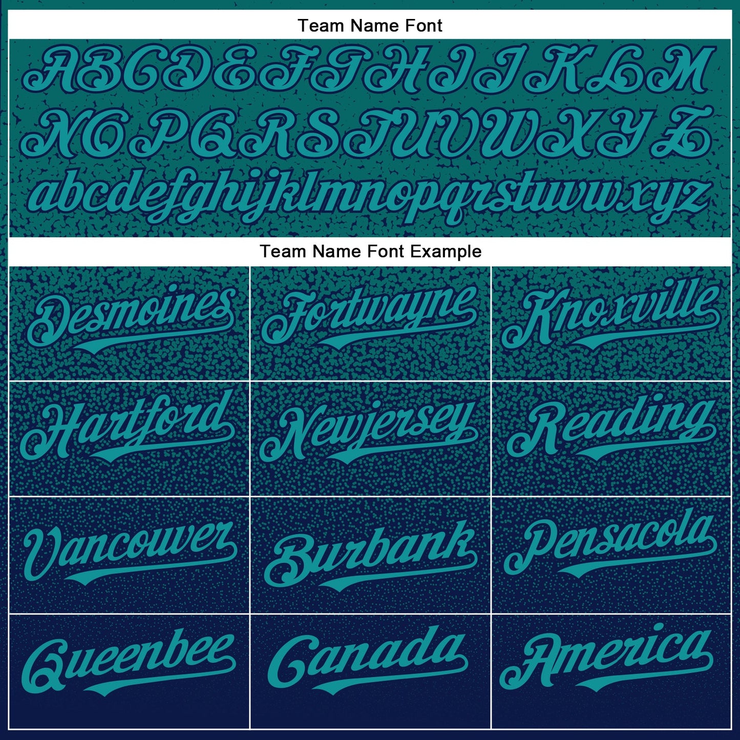 Custom Teal Navy Authentic Fade Fashion Baseball Jersey - Sky-Custom