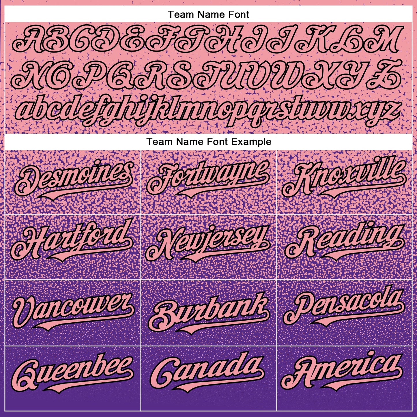 Custom Medium Pink Purple-Black Authentic Fade Fashion Baseball Jersey - Sky-Custom