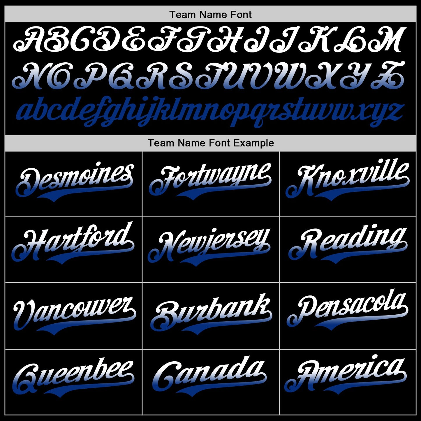 Custom Black White-Royal Authentic Fade Fashion Baseball Jersey - Sky-Custom