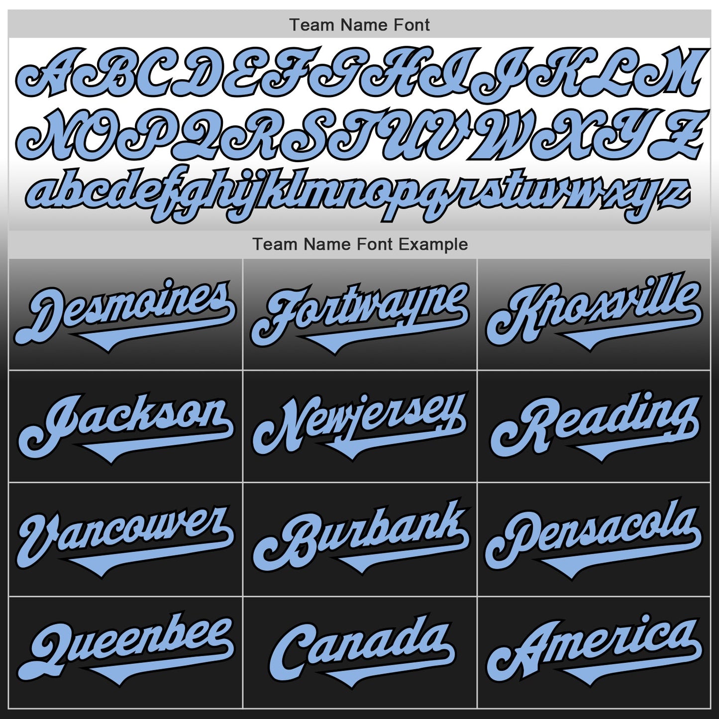 Custom White Light Blue-Black Authentic Fade Fashion Baseball Jersey - Sky-Custom