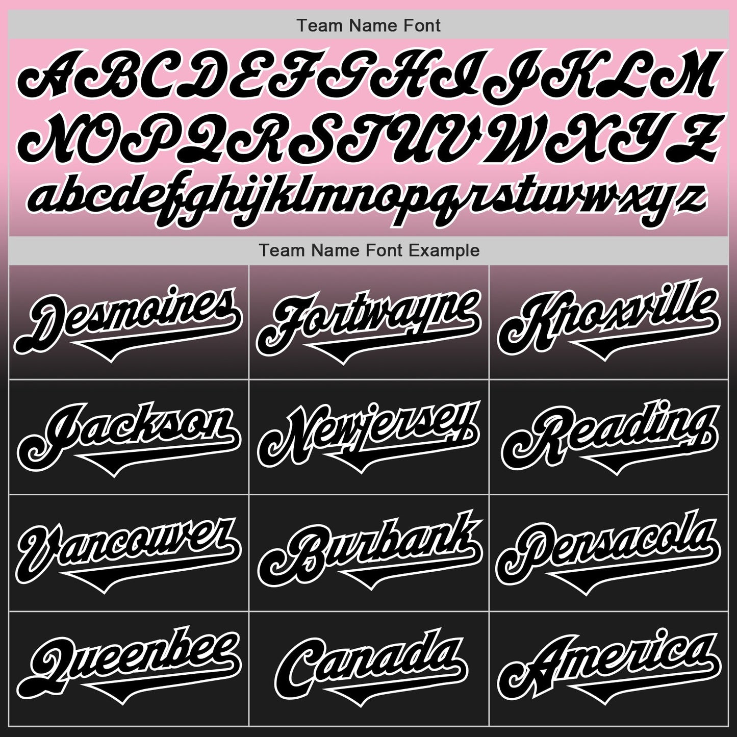 Custom Light Pink Black-White Authentic Fade Fashion Baseball Jersey - Sky-Custom
