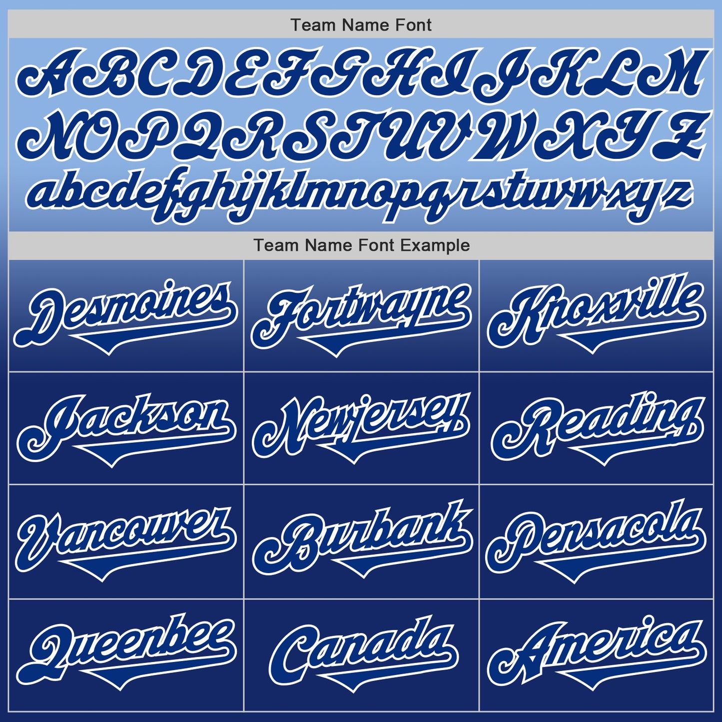 Custom Light Blue Royal-White Authentic Fade Fashion Baseball Jersey - Sky-Custom