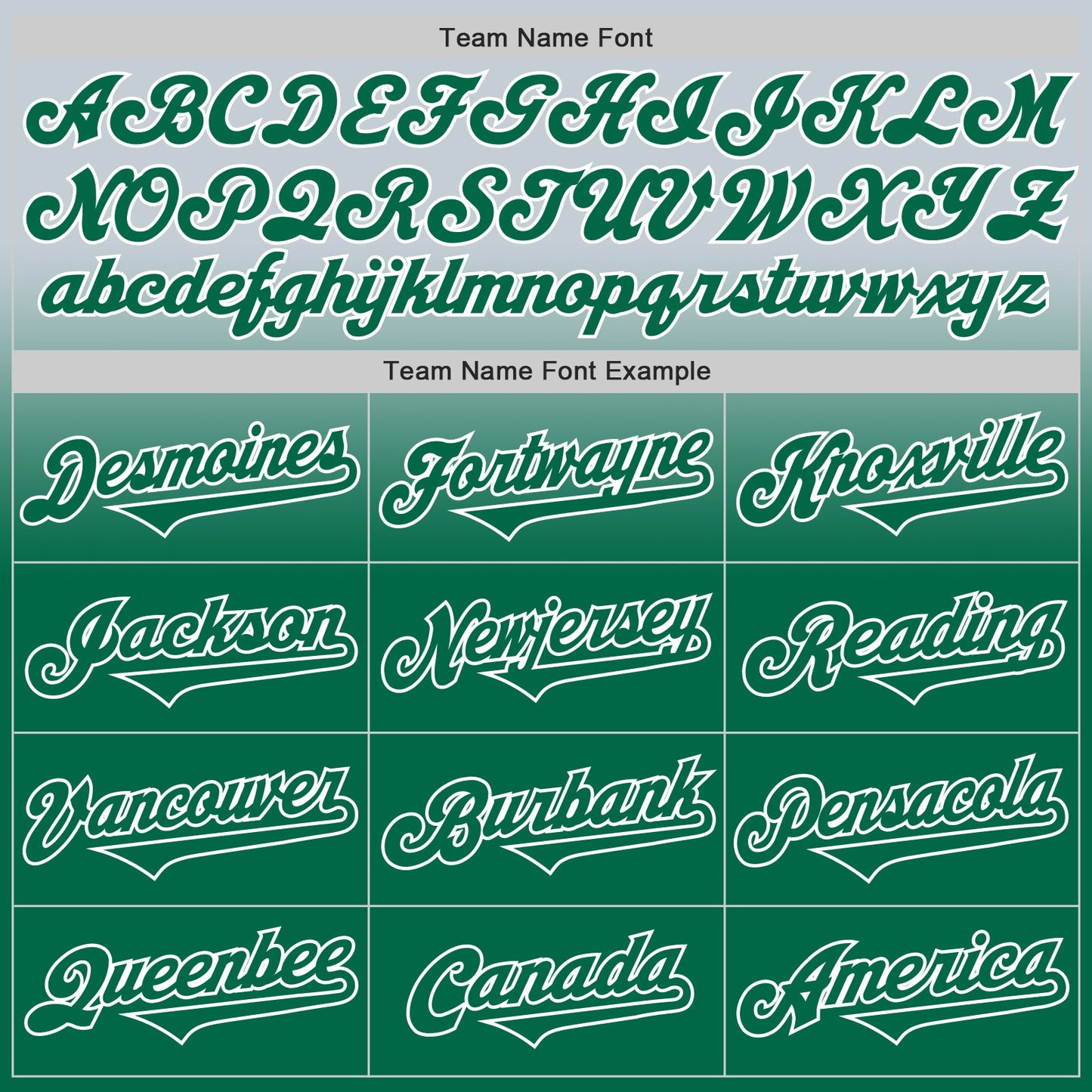 Custom Silver Kelly Green-White Authentic Fade Fashion Baseball Jersey - Sky-Custom