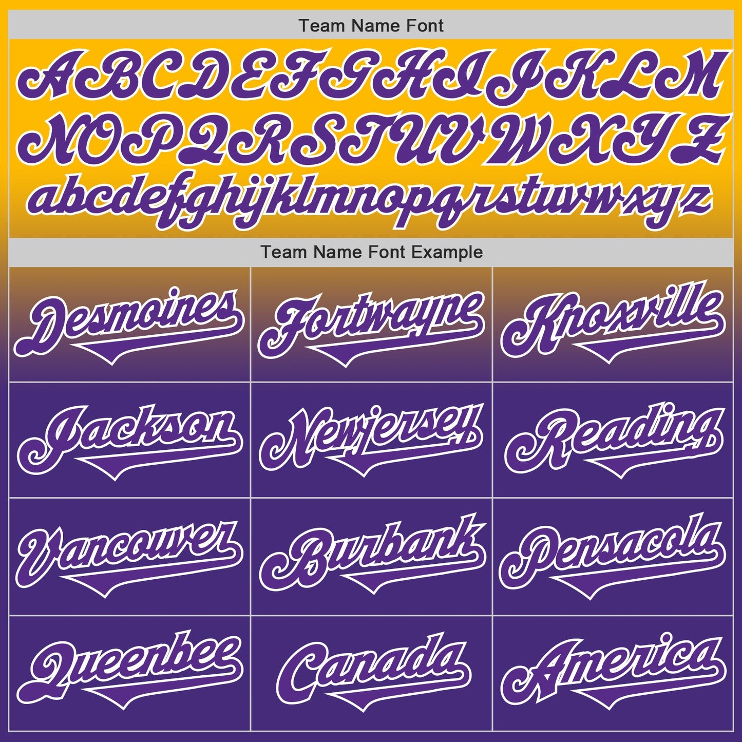 Custom Gold Purple-White Authentic Fade Fashion Baseball Jersey - Sky-Custom