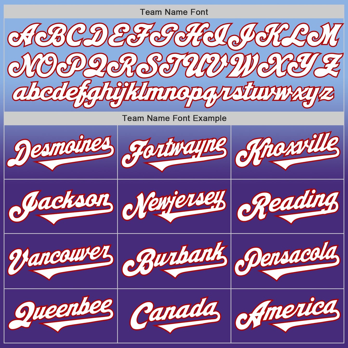 Custom Light Blue White Purple-Red Authentic Fade Fashion Baseball Jersey - Sky-Custom