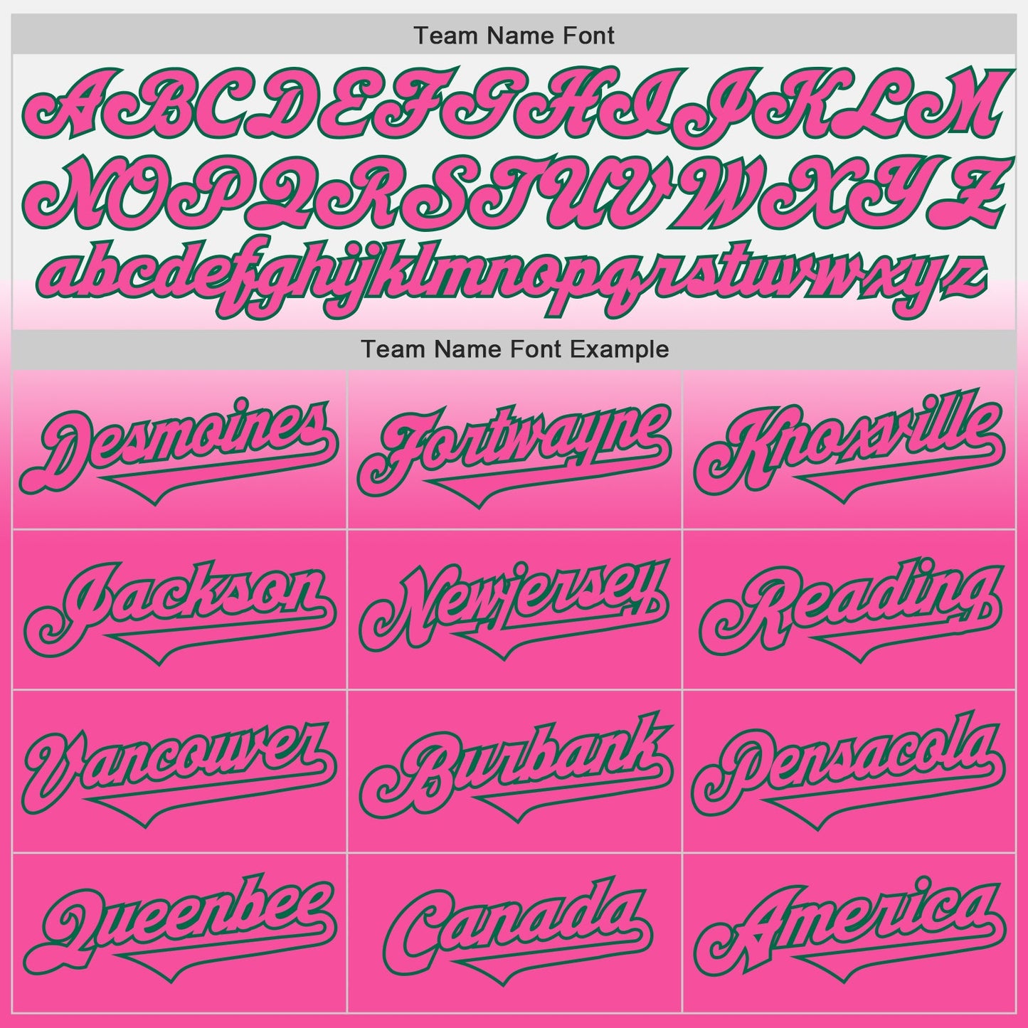 Custom White Pink-Kelly Green Authentic Fade Fashion Baseball Jersey - Sky-Custom