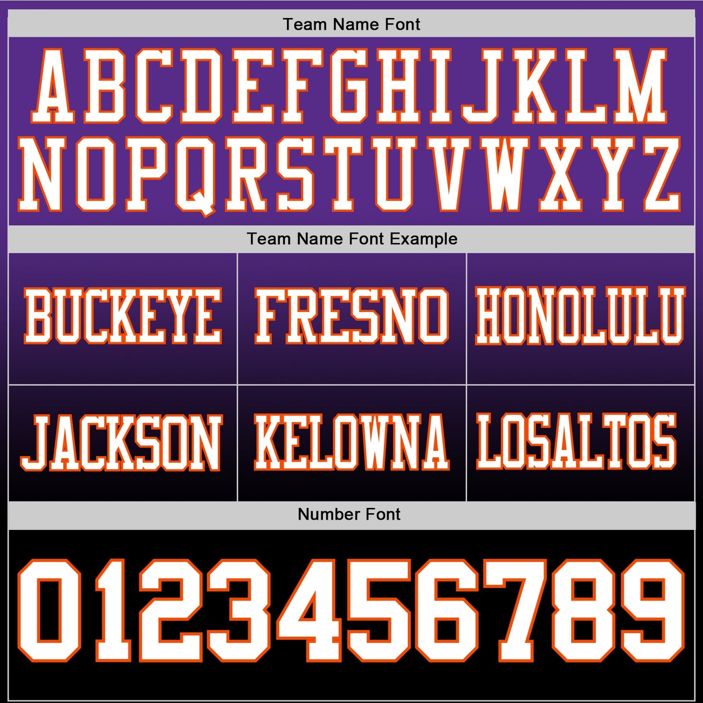 Custom Purple White Black-Orange Mesh Authentic Fade Fashion Football Jersey - Sky-Custom