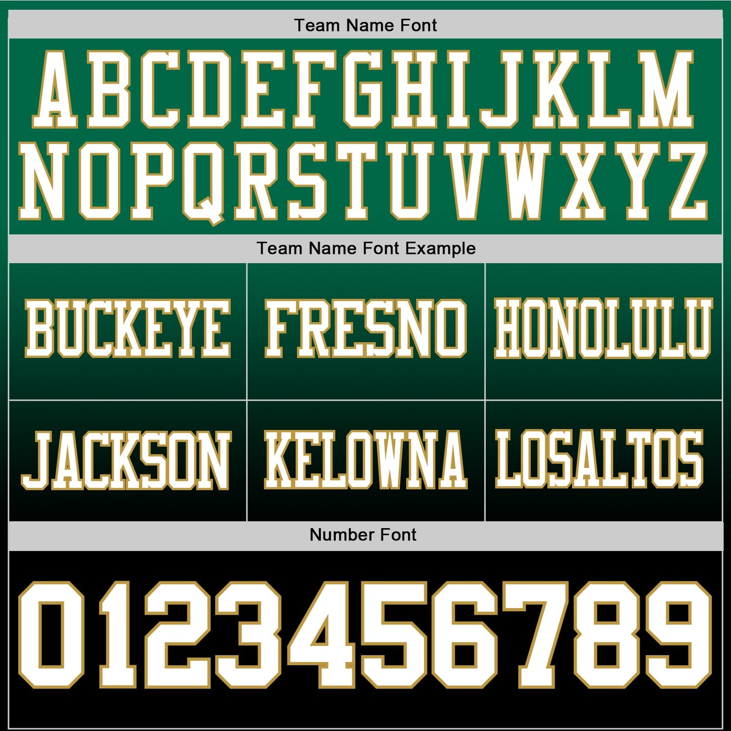 Custom Kelly Green White Black-Old Gold Mesh Authentic Fade Fashion Football Jersey - Sky-Custom