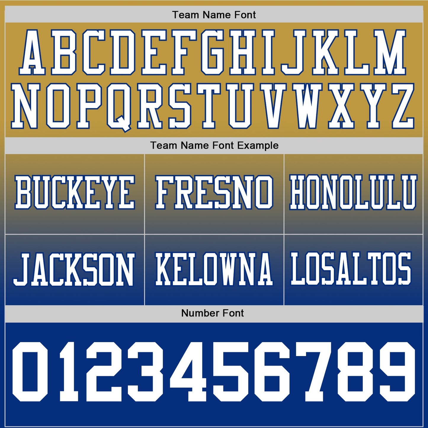 Custom Old Gold White-Royal Mesh Authentic Fade Fashion Football Jersey - Sky-Custom