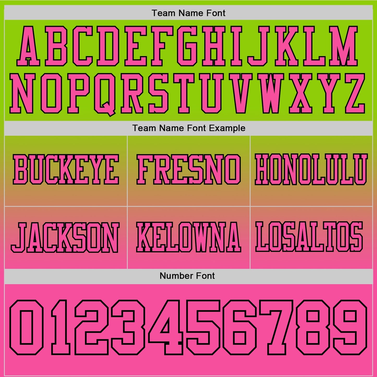 Custom Neon Green Pink-Black Mesh Authentic Fade Fashion Football Jersey - Sky-Custom