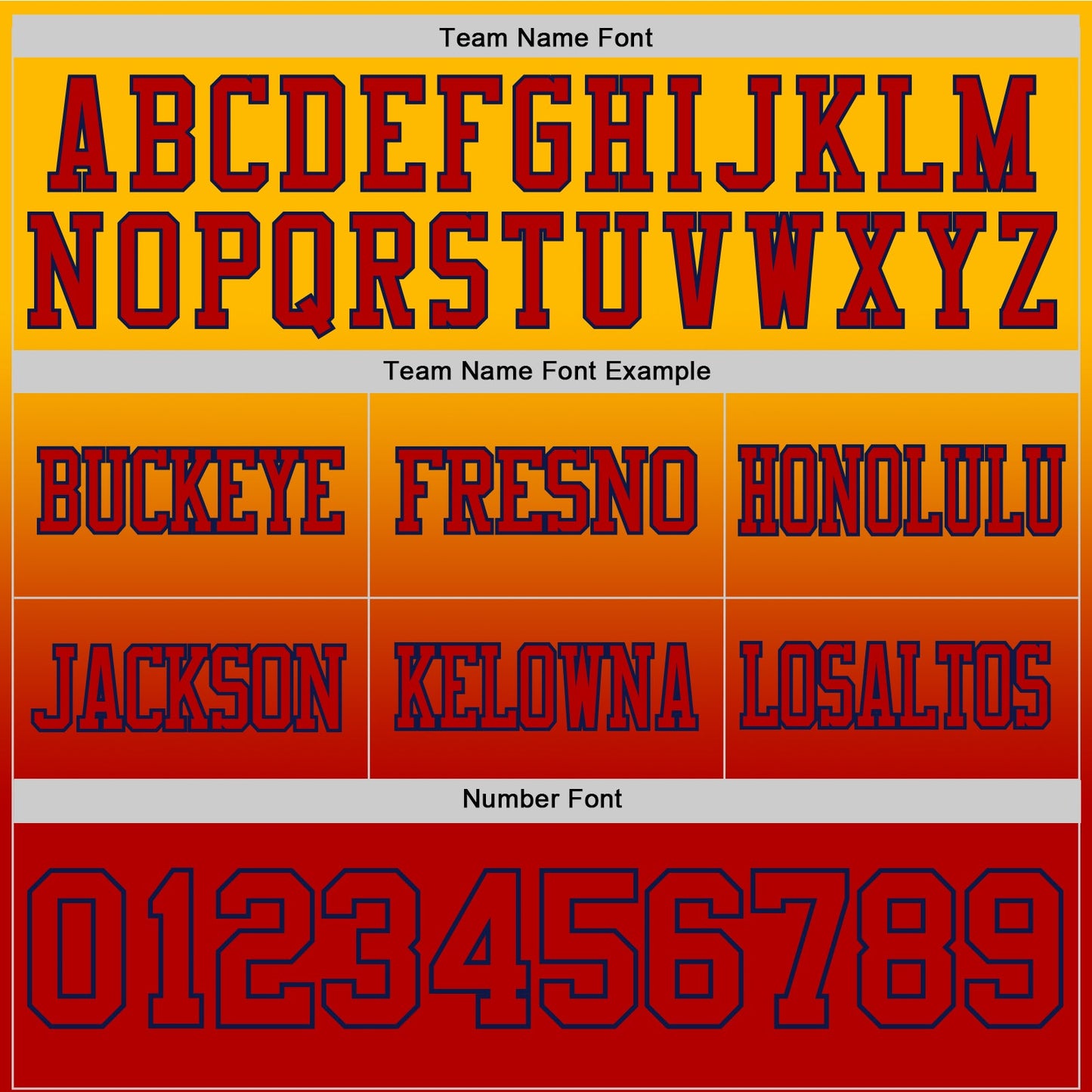 Custom Gold Red-Navy Mesh Authentic Fade Fashion Football Jersey - Sky-Custom