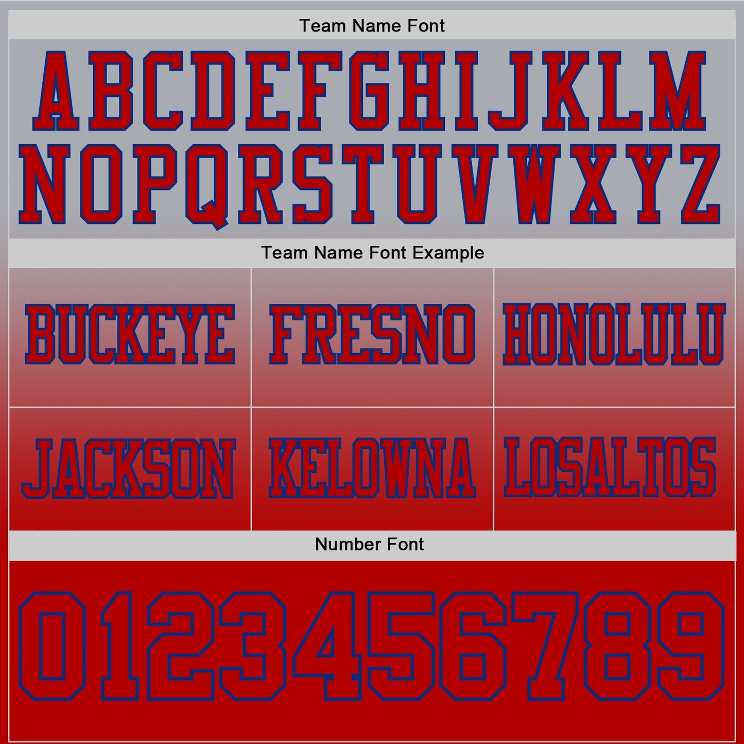 Custom Gray Red-Royal Mesh Authentic Fade Fashion Football Jersey - Sky-Custom