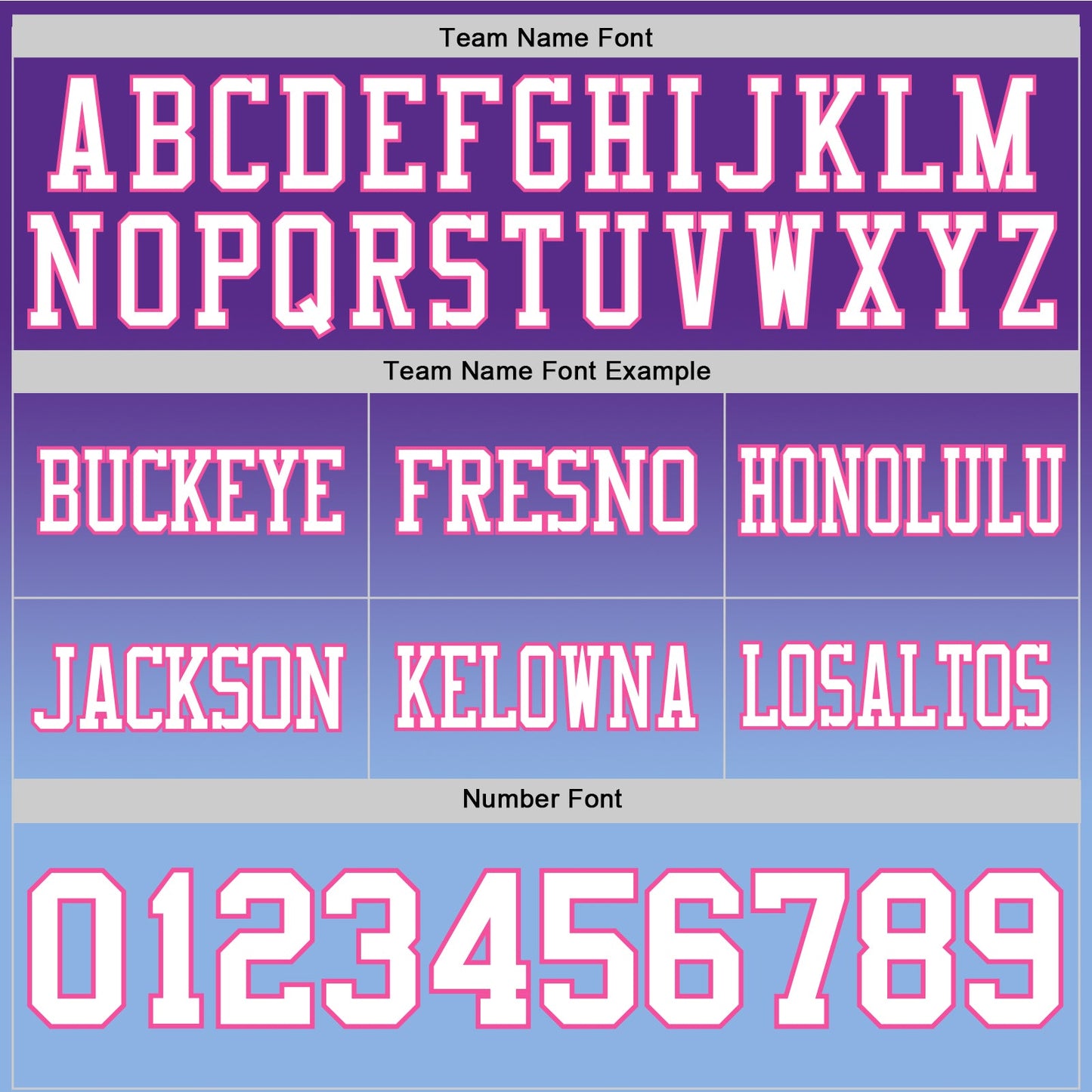 Custom Purple White Light Blue-Pink Mesh Authentic Fade Fashion Football Jersey - Sky-Custom