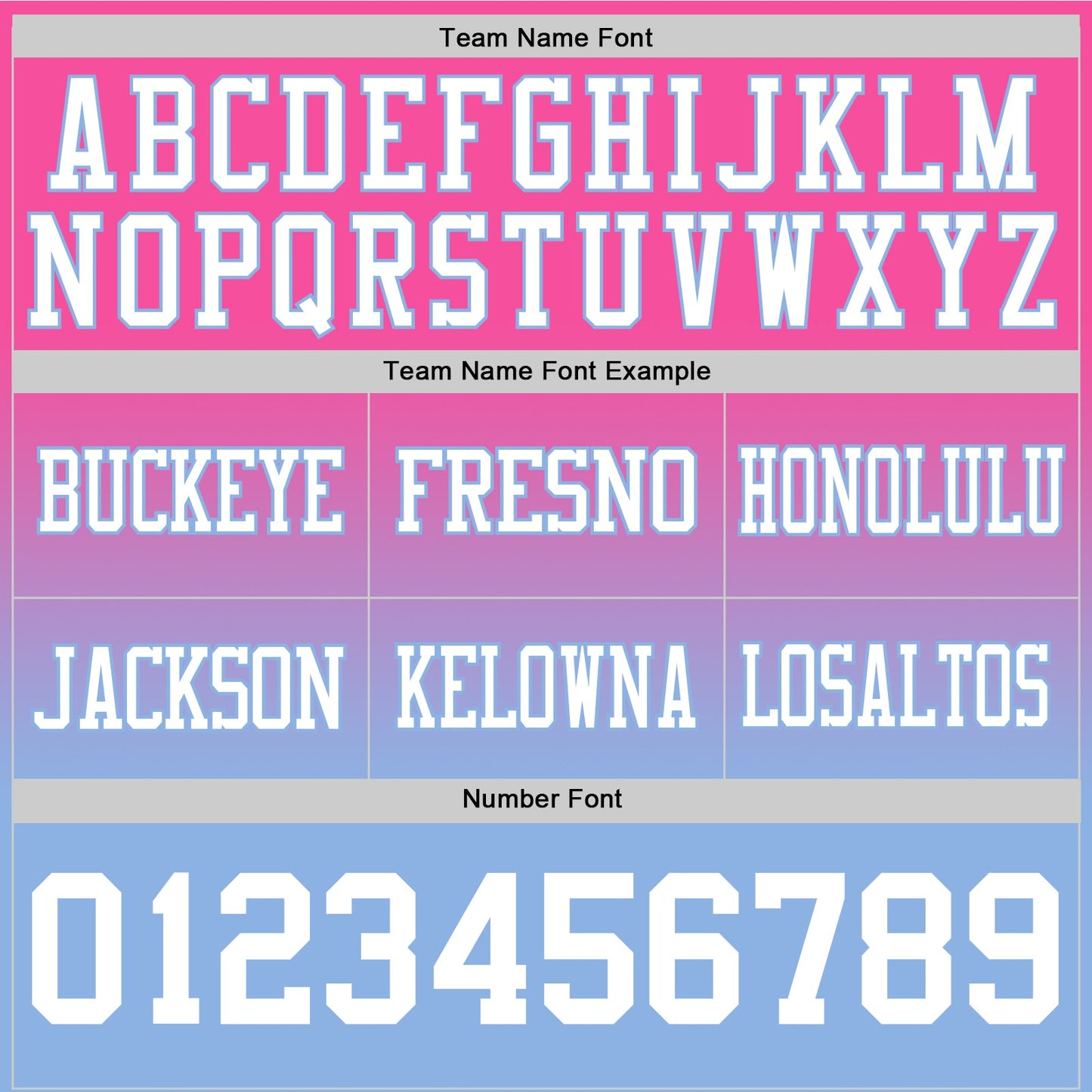Custom Pink White-Light Blue Mesh Authentic Fade Fashion Football Jersey - Sky-Custom