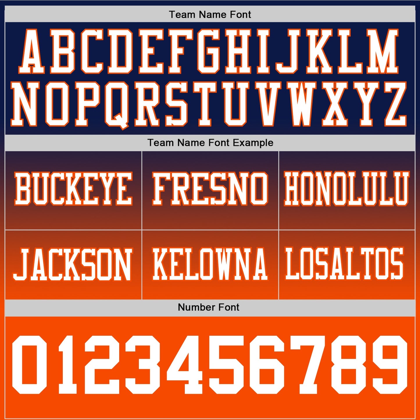 Custom Navy White-Orange Mesh Authentic Fade Fashion Football Jersey - Sky-Custom
