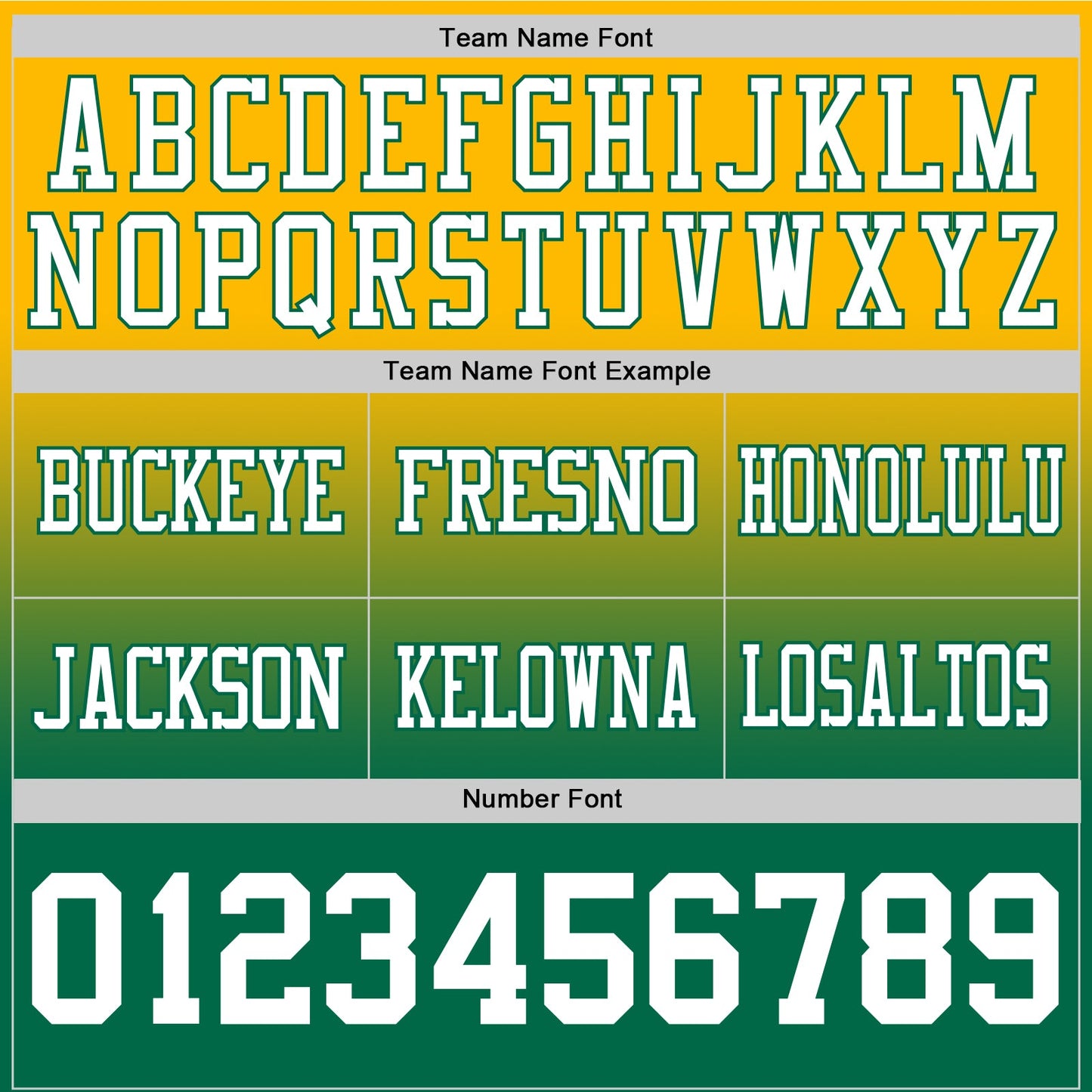 Custom Gold White-Kelly Green Mesh Authentic Fade Fashion Football Jersey - Sky-Custom
