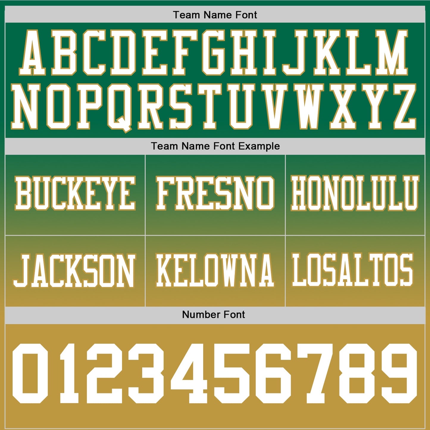 Custom Kelly Green White-Old Gold Mesh Authentic Fade Fashion Football Jersey - Sky-Custom
