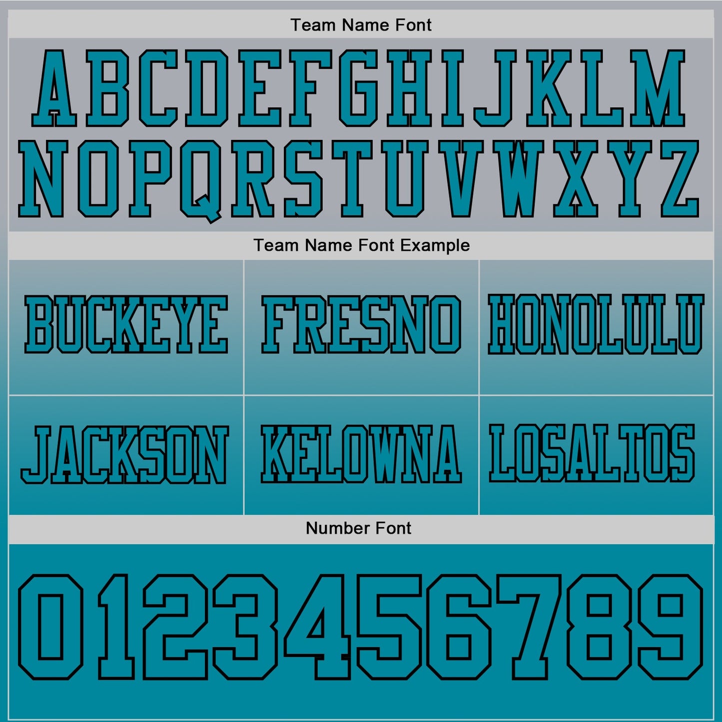 Custom Gray Teal-Black Mesh Authentic Fade Fashion Football Jersey - Sky-Custom