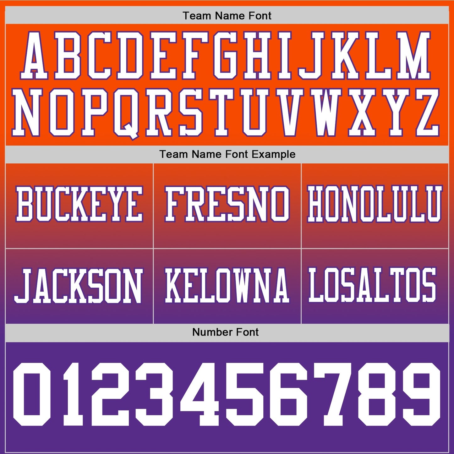 Custom Orange White-Purple Mesh Authentic Fade Fashion Football Jersey - Sky-Custom