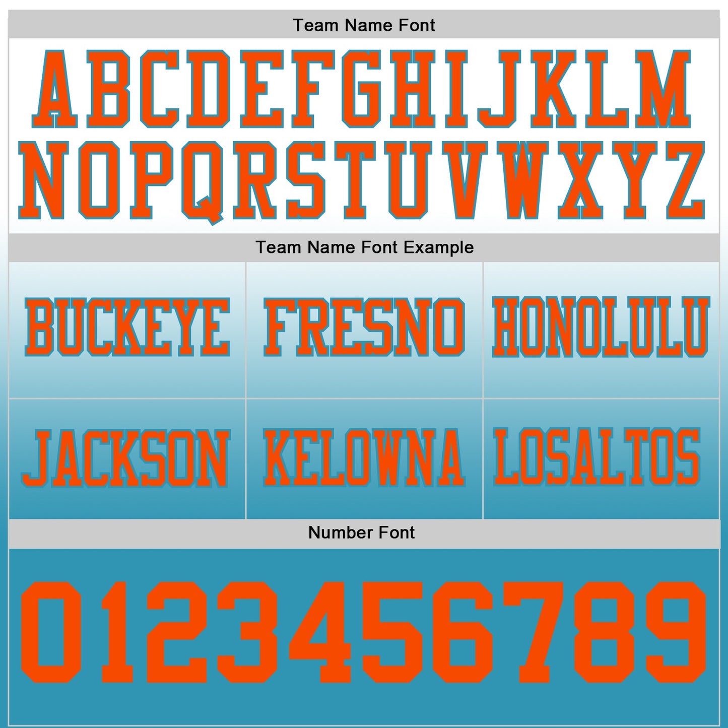 Custom White Orange-Panther Blue Mesh Authentic Fade Fashion Football Jersey - Sky-Custom