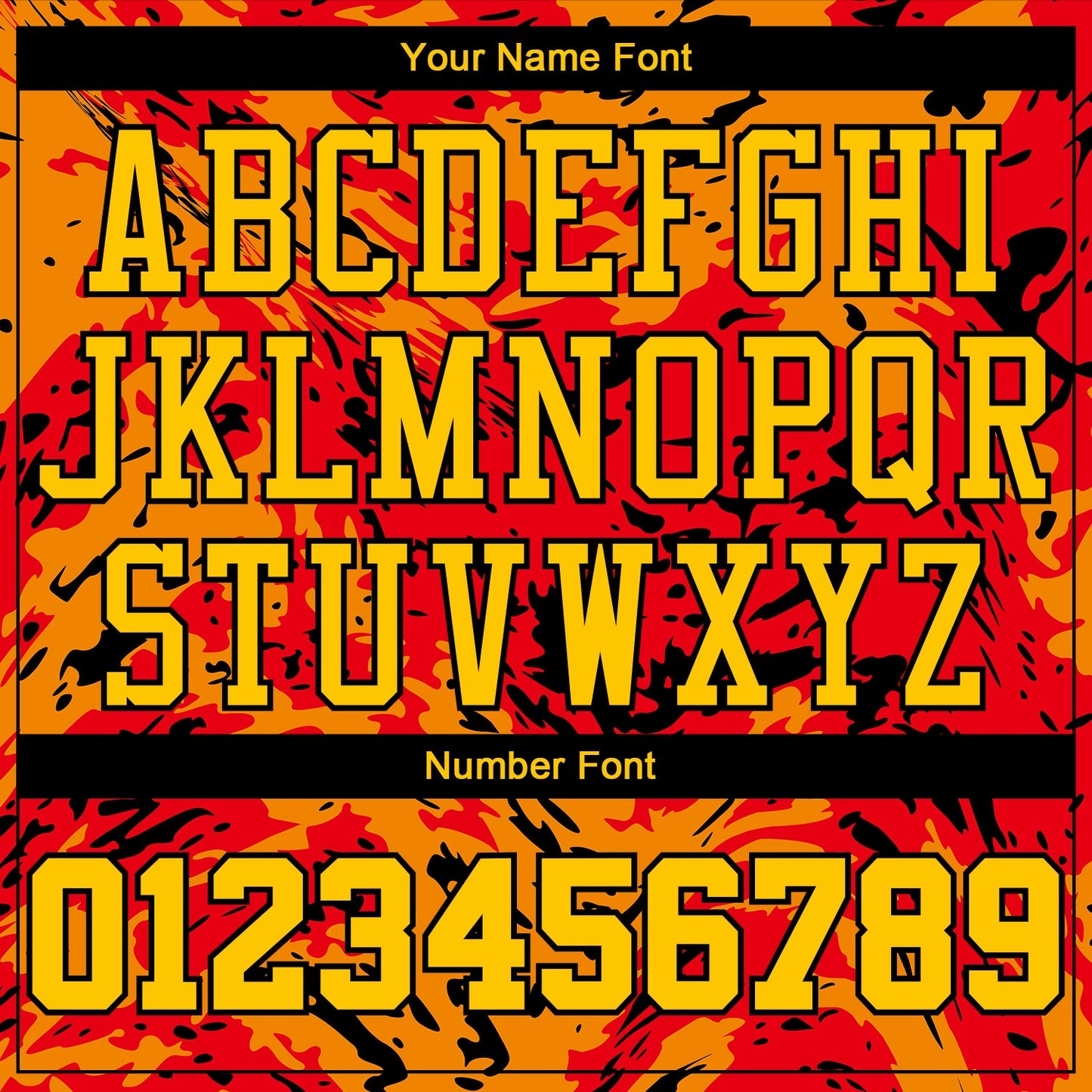 Custom Figure Gold-Orange Round Neck Sublimation Basketball Suit Jersey - Sky-Custom