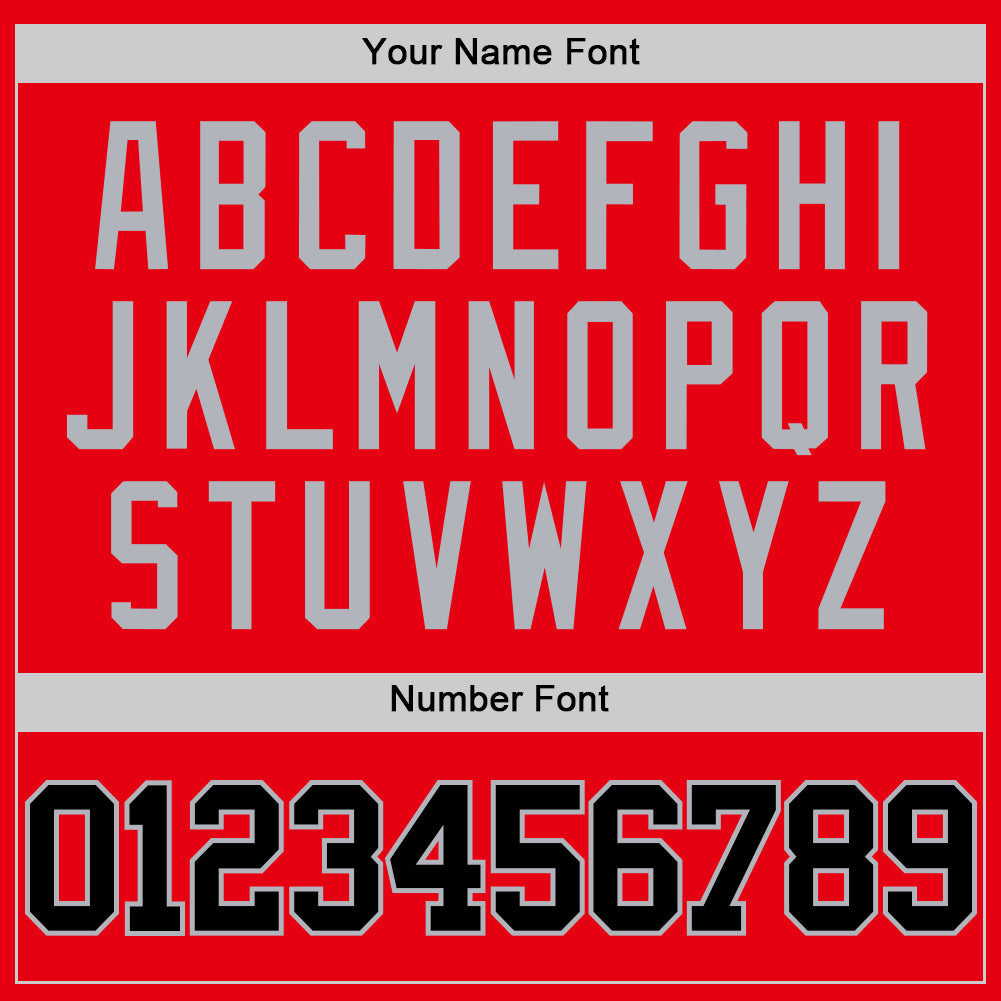 Custom Fire Red Black-Gray Authentic Basketball Jersey - Sky-Custom