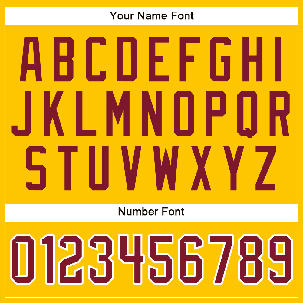 Custom Gold Crimson-White Authentic Sleeveless Baseball Jersey - Sky-Custom