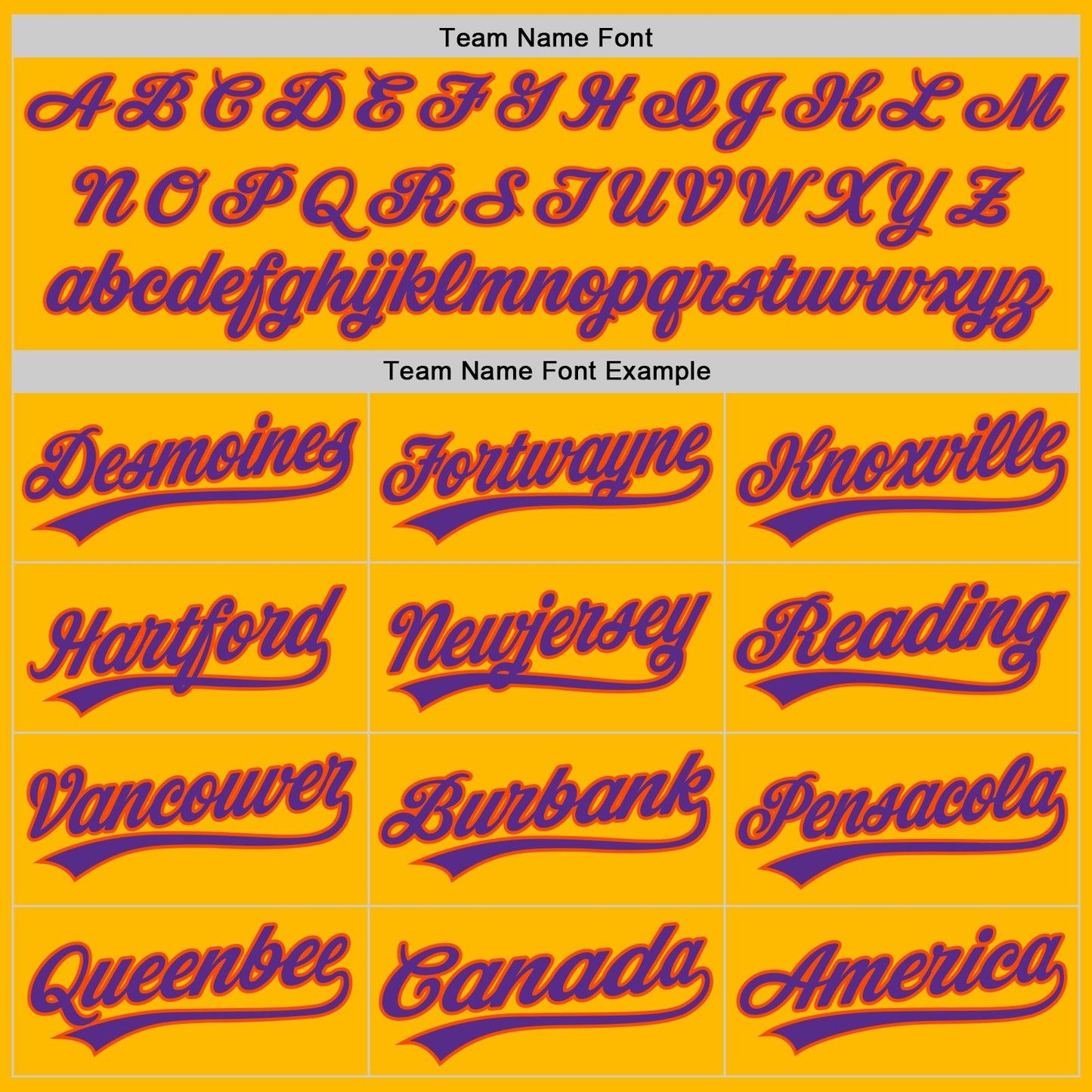 Custom Gold Purple-Orange Authentic Throwback Baseball Jersey - Sky-Custom