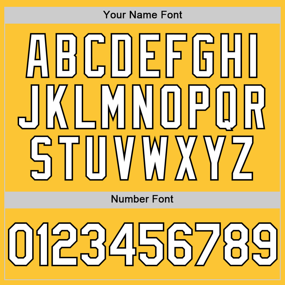 Custom Gold White-Black Mesh Authentic Throwback Baseball Jersey - Sky-Custom