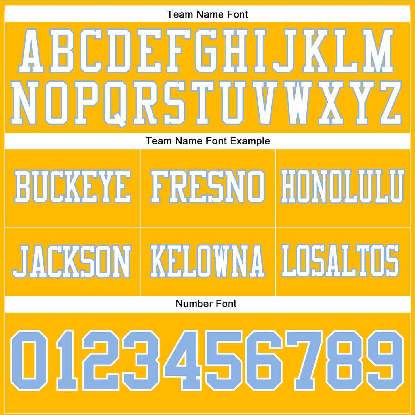 Custom Gold Light Blue-White Mesh Authentic Football Jersey - Sky-Custom