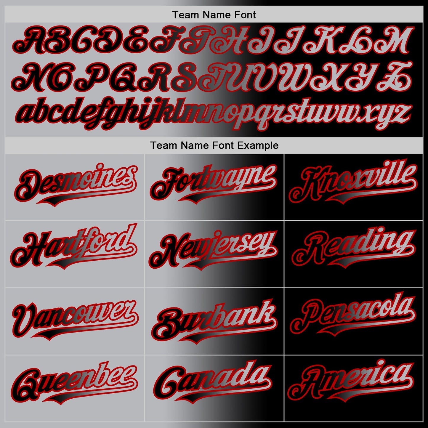 Custom Black Gray-Red Authentic Gradient Fashion Baseball Jersey - Sky-Custom
