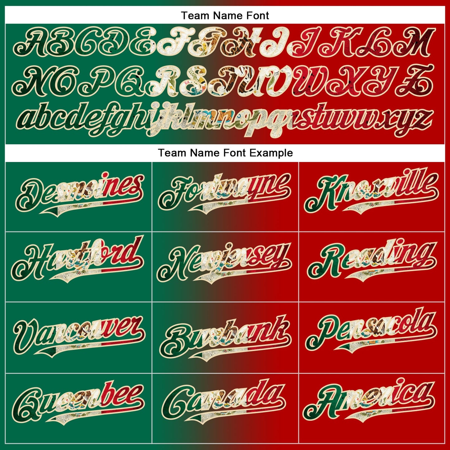 Custom Red Vintage Mexican Flag Kelly Green-City Cream Authentic Gradient Fashion Baseball Jersey - Sky-Custom