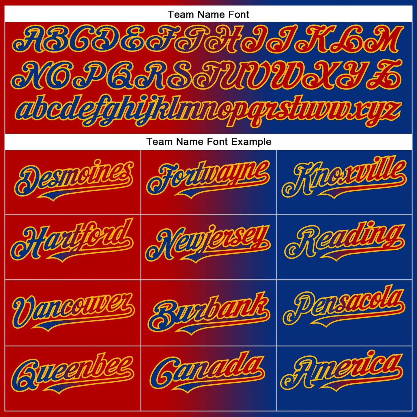 Custom Royal Red-Gold Authentic Gradient Fashion Baseball Jersey - Sky-Custom