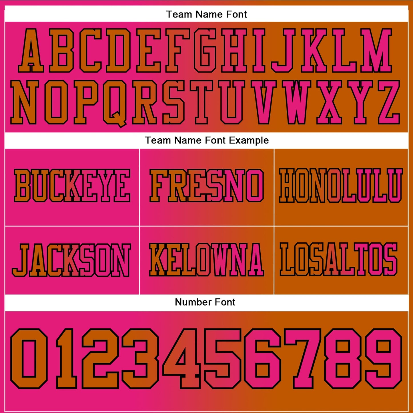 Custom Texas Orange Hot Pink-Black Mesh Authentic Gradient Fashion Football Jersey - Sky-Custom