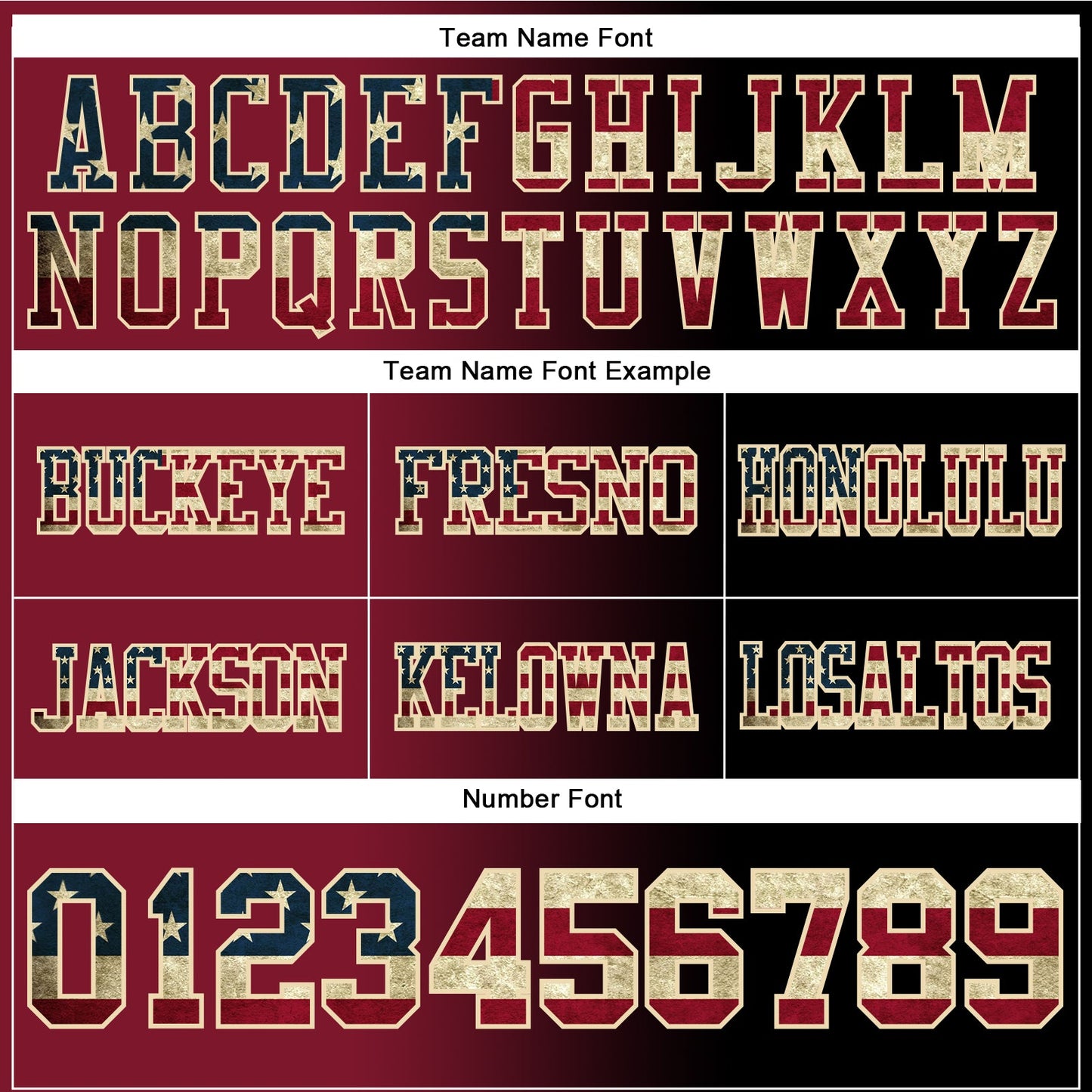 Custom Black Vintage USA Flag Crimson-Cream Mesh Authentic Gradient Fashion Football Jersey - Sky-Custom