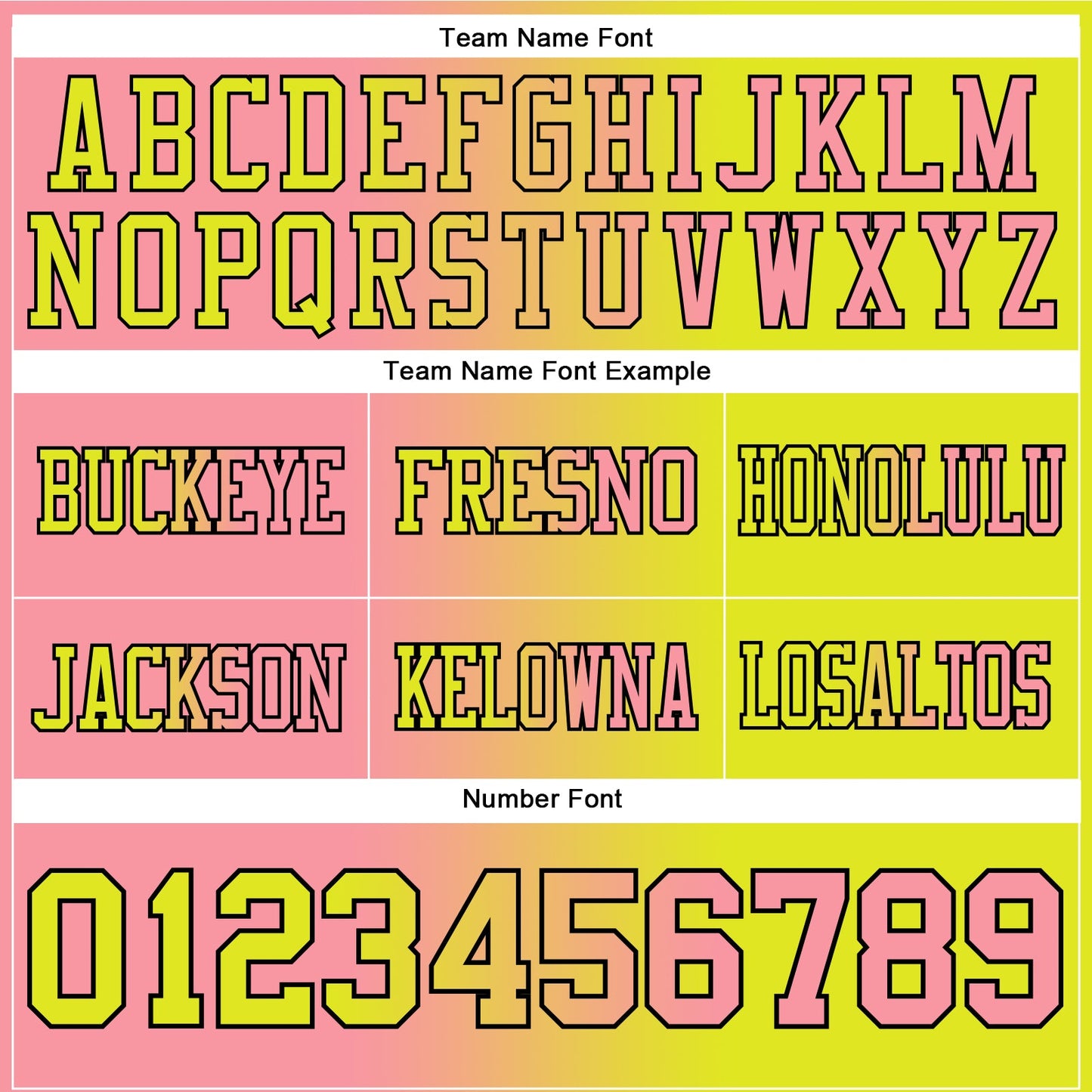 Custom Neon Yellow Medium Pink-Black Mesh Authentic Gradient Fashion Football Jersey - Sky-Custom