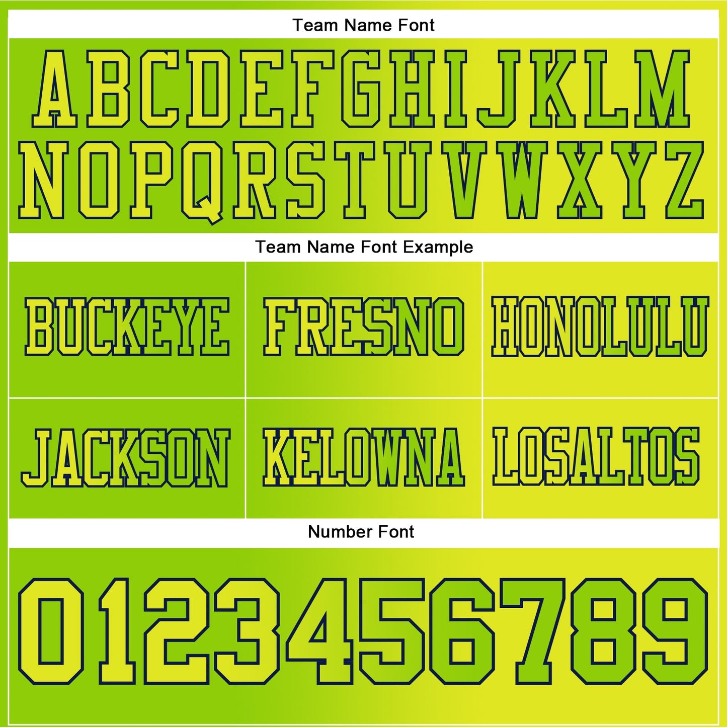 Custom Neon Yellow Neon Green-Navy Mesh Authentic Gradient Fashion Football Jersey - Sky-Custom