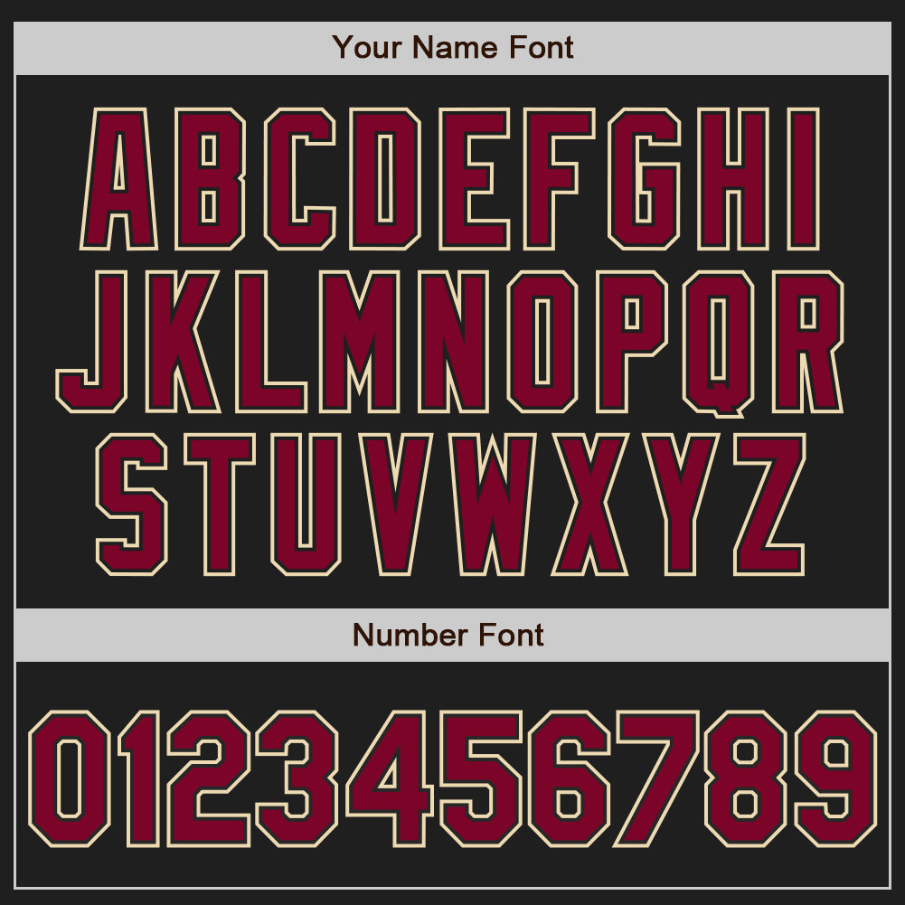 Custom Black Maroon Kelly Green-Cream Authentic Gradient Fashion Baseball Jersey - Sky-Custom