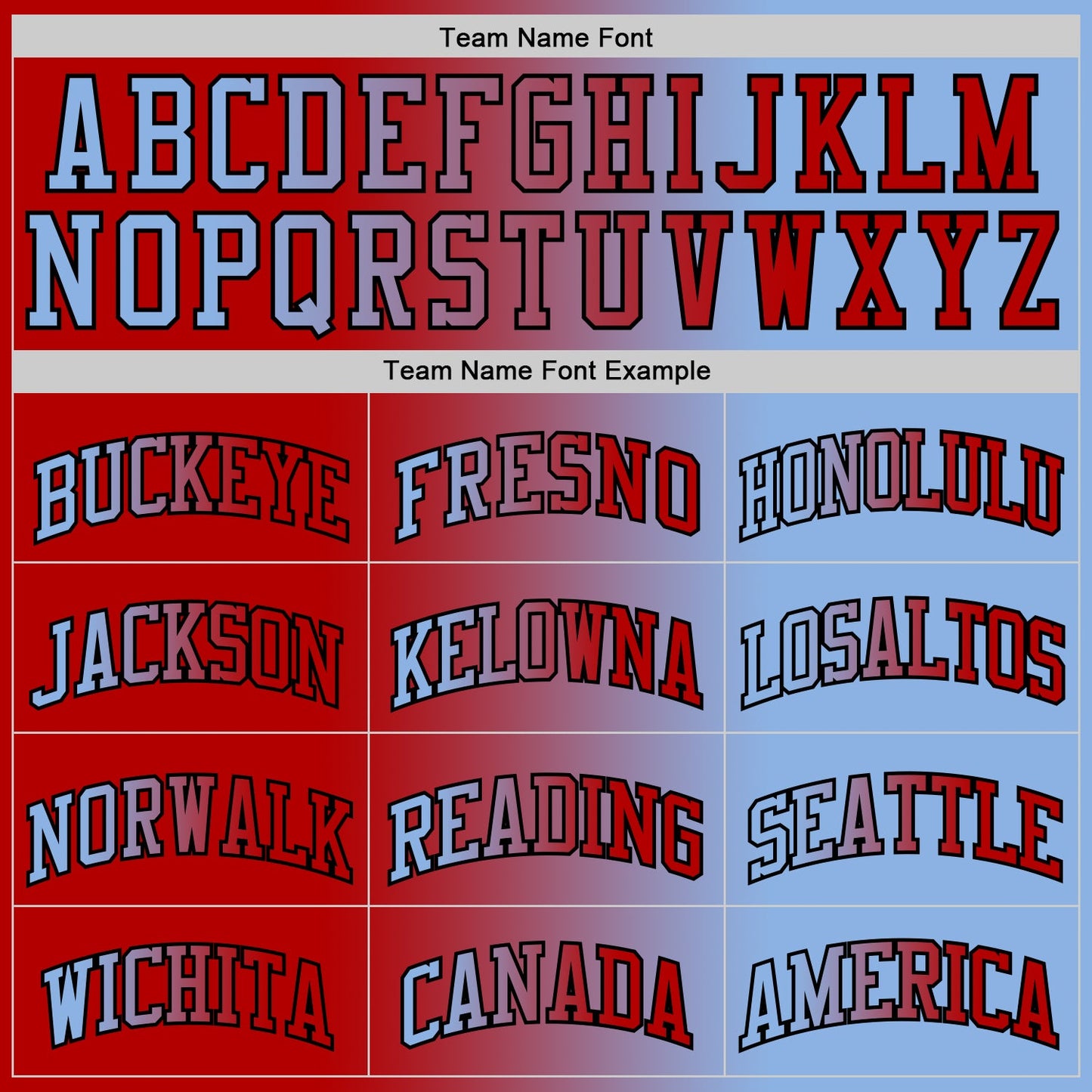 Custom Light Blue Red-Black Authentic Gradient Fashion Basketball Jersey - Sky-Custom