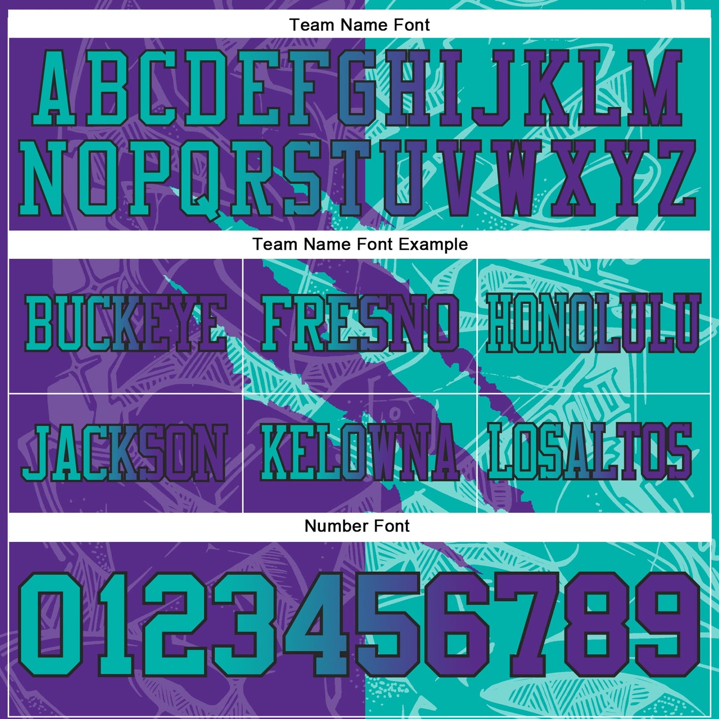 Custom Purple Aqua-Black Mesh Authentic Gradient Fashion Scratch Football Jersey - Sky-Custom