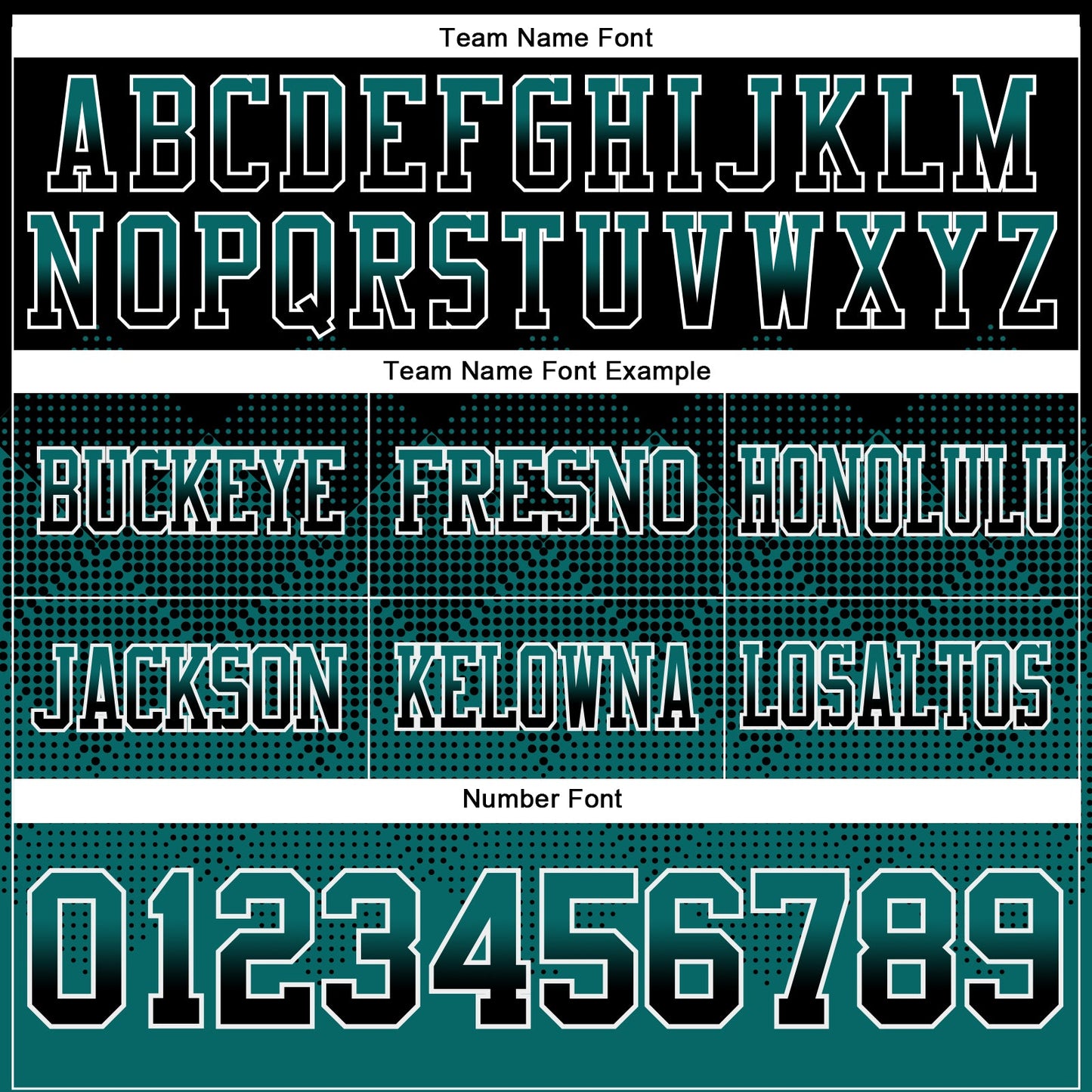 Custom Black Teal-White Mesh Authentic Gradient Square Shape Flag Football Jersey - Sky-Custom