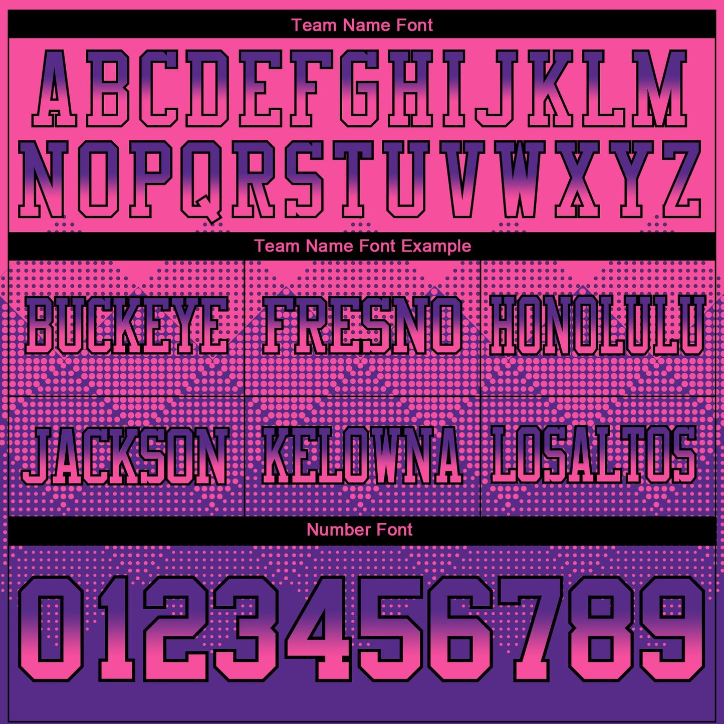 Custom Pink Purple-Black Mesh Authentic Gradient Square Shape Flag Football Jersey - Sky-Custom